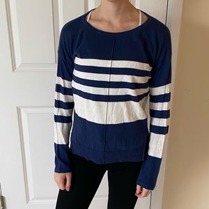 ALYA Blue & White Sweater Size L